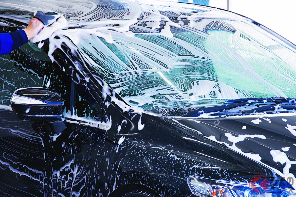 虫の死骸は塗装を傷めるので早めの洗車を