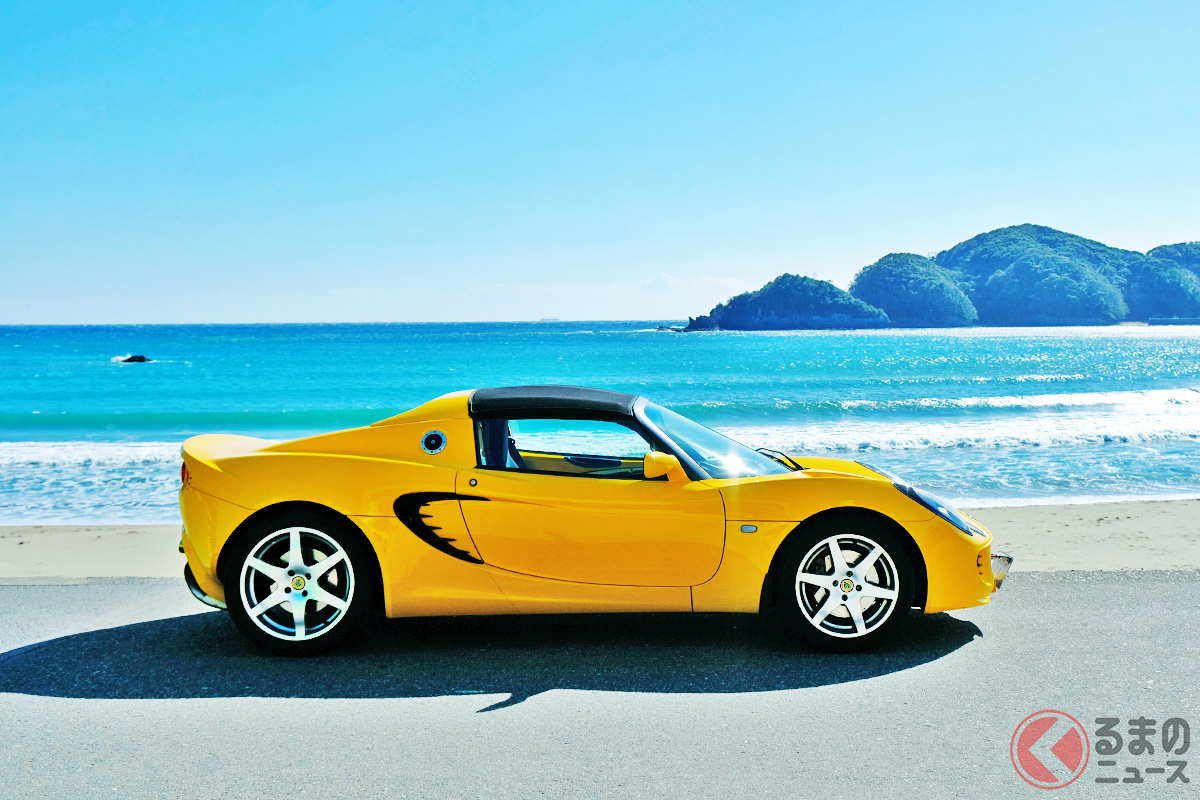 海沿いドライブはクルマがかなり汚れる