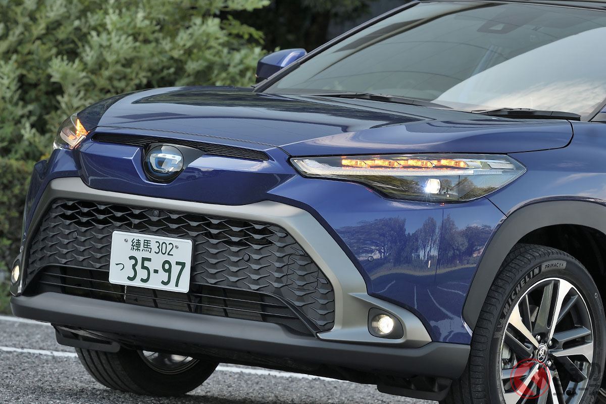 カローラシリーズでもっとも売れてる「カローラクロス」