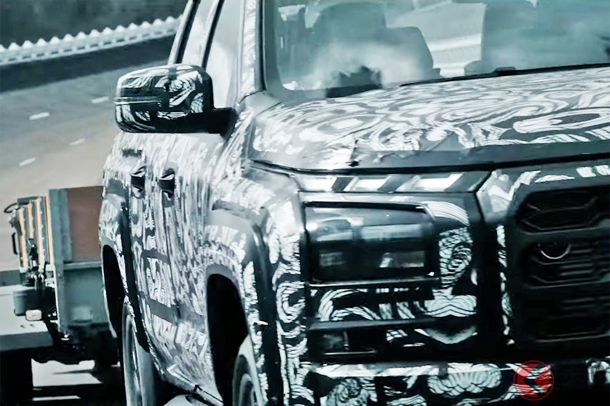 約9年ぶりにフルモデルチェンジされる新型「トライトン」