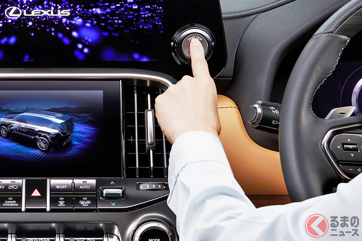 えっ、そんな機能も!? レクサスの高級SUV「LX600」のスマートキーには盗難防止対策として「指紋認証」が備わります