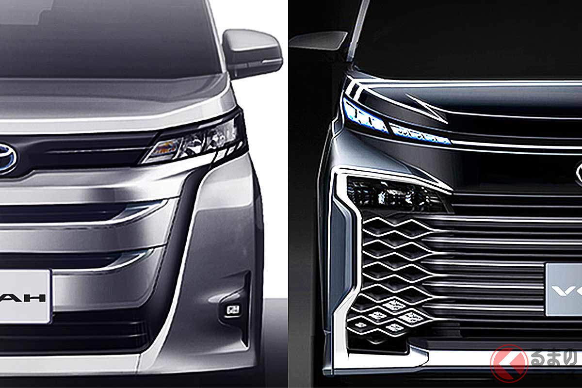 2022年1月にフルモデルチェンジしたトヨタ「ノア/ヴォクシー」