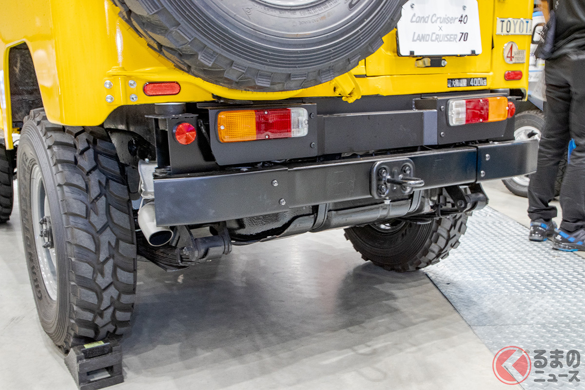 コアなファンから見たら“ここが残念”という所も。そのひとつがリア回り