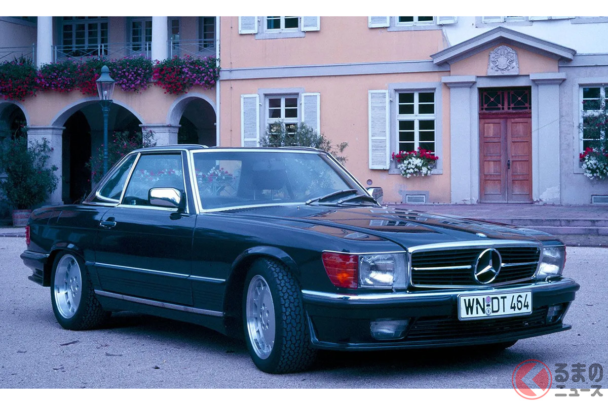 ロリンザーエアロ・ホイールを装着したメルセデス・ベンツ「500SL」(R107)(画像:ロリンザー公式サイト)