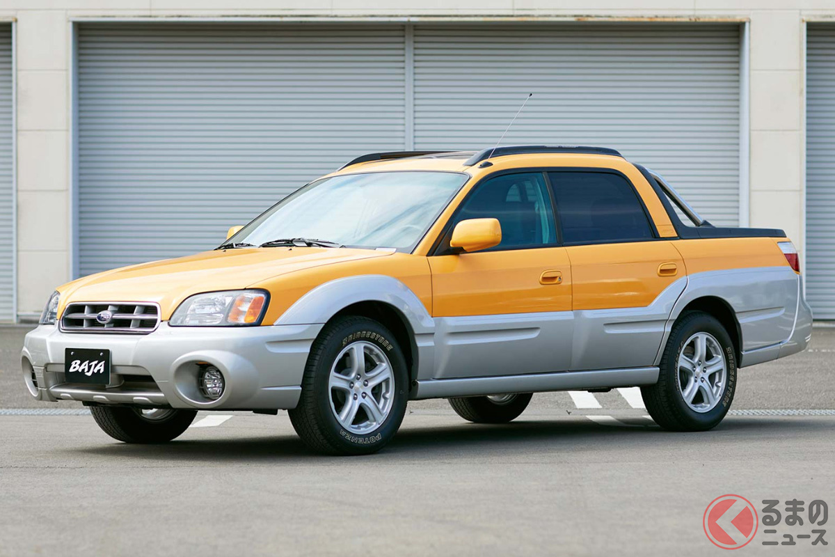 北米向けに「アウトバック」(日本名:「レガシィランカスター」)をベースにして開発されたスバルのピックアップトラック「BAJA(バハ)」