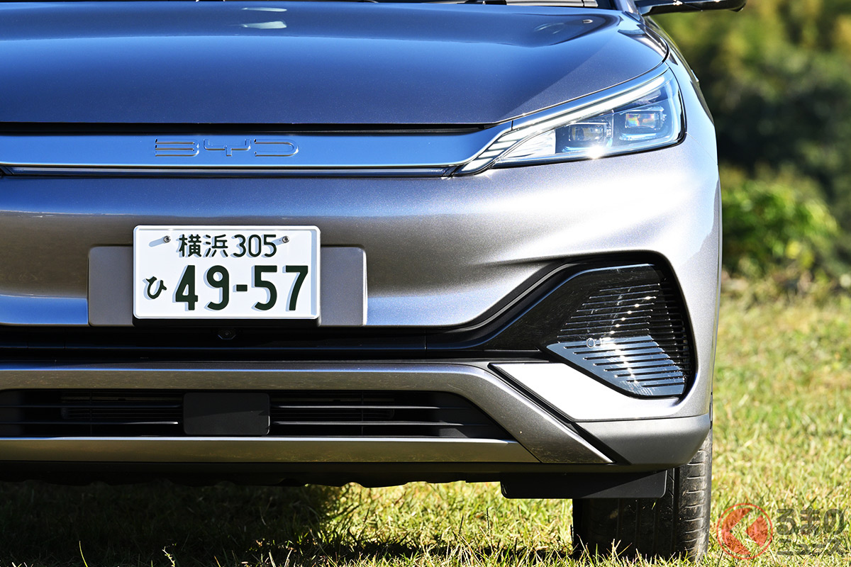BYD日本導入第一弾の「ATTO 3」