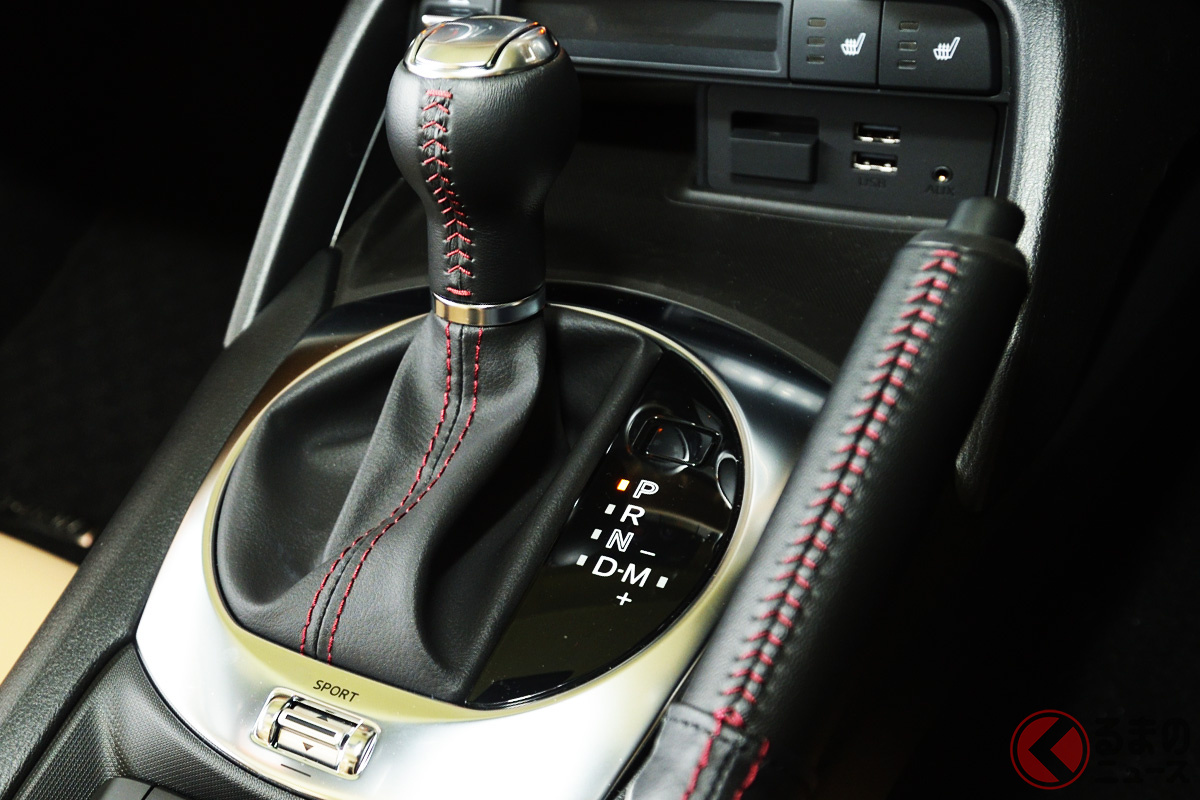 マツダ「ロードスター」のATにはマニュアルモードが付いている