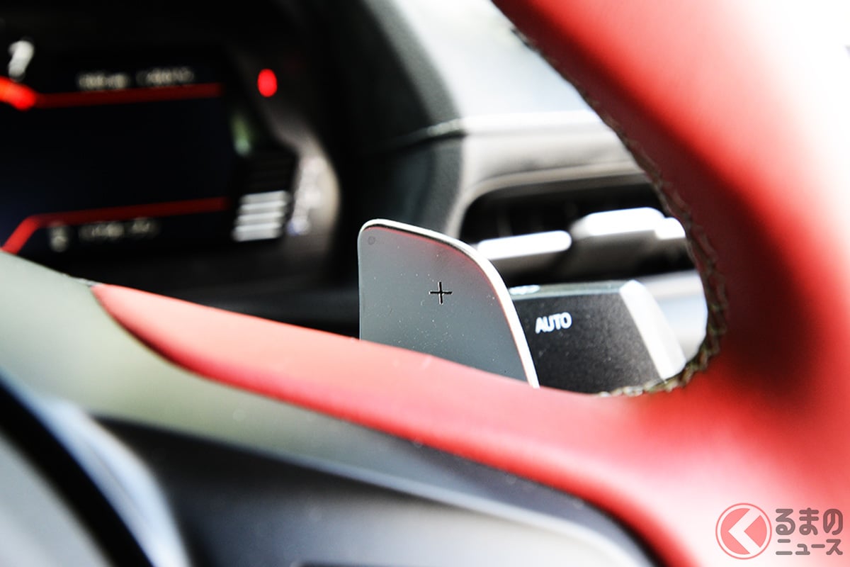 最近のAT車に見られる「パドルシフト」や「MTモード」はいつ使うものなのか?