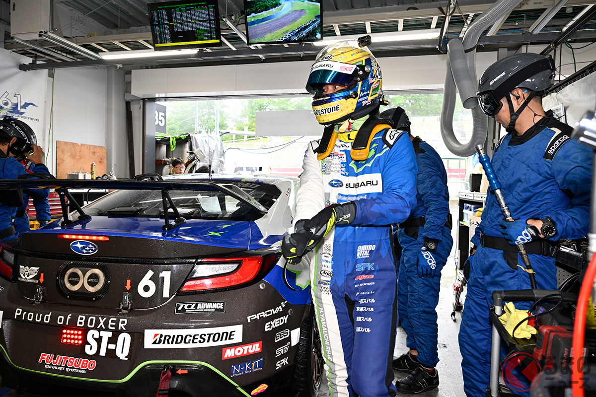 BRZ CNFコンセプトは金曜の練習走行から様々なドラマがあった