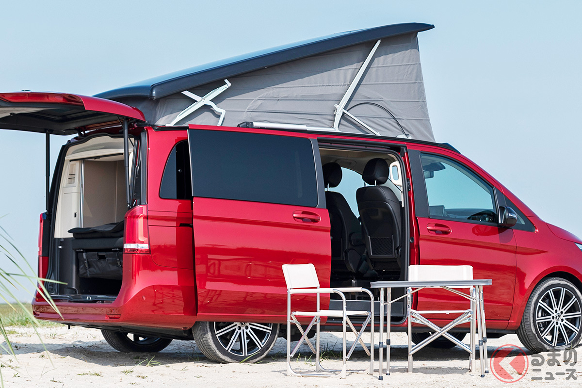 パパも憧れる… ファミリーのミニバンに欲しいのはこんな「ルーフテント」だ!