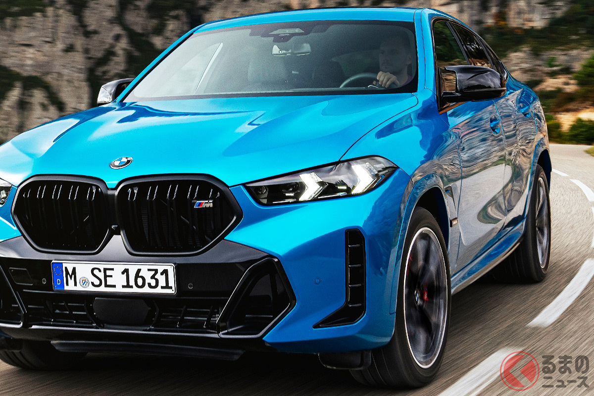 X6に新モデル追加(画像はX6 M60i xDrive)