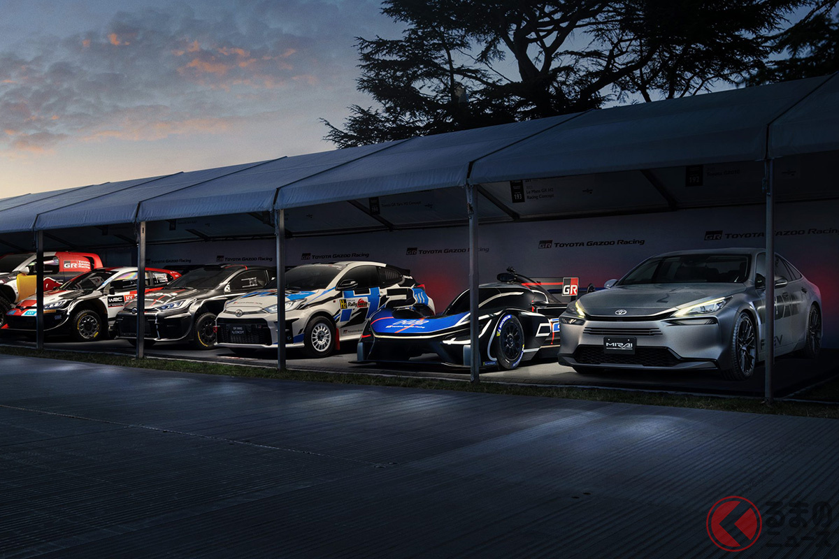 トヨタが魅せたモータースポーツ&カーボンニュートラルの提案