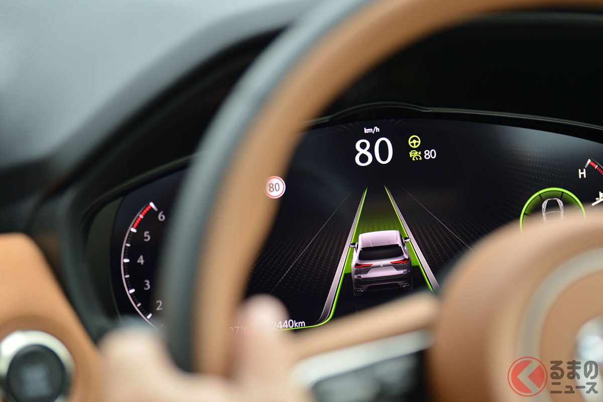 メーターのデジタル化が進み高度な表示が可能になった