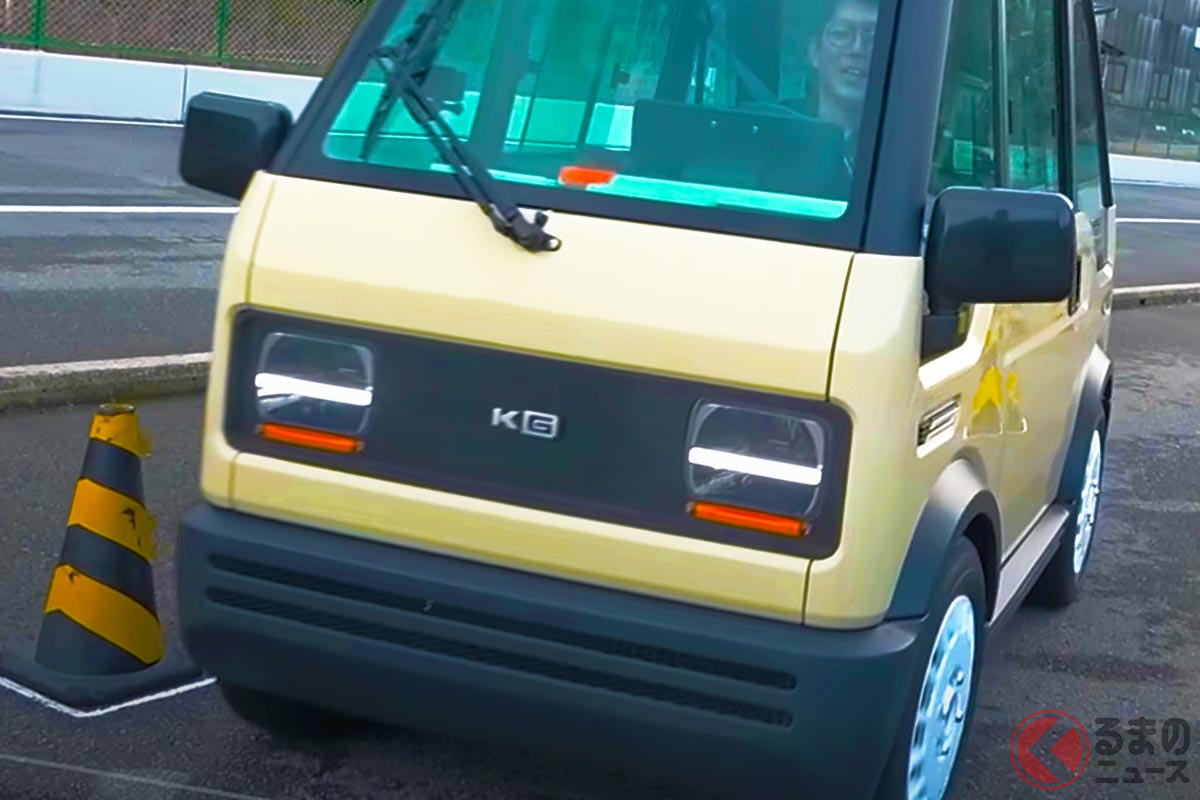 KGモーターズ株式会社の「ミニマムモビリティ」(出典:KGモーターズの公開した動画より)