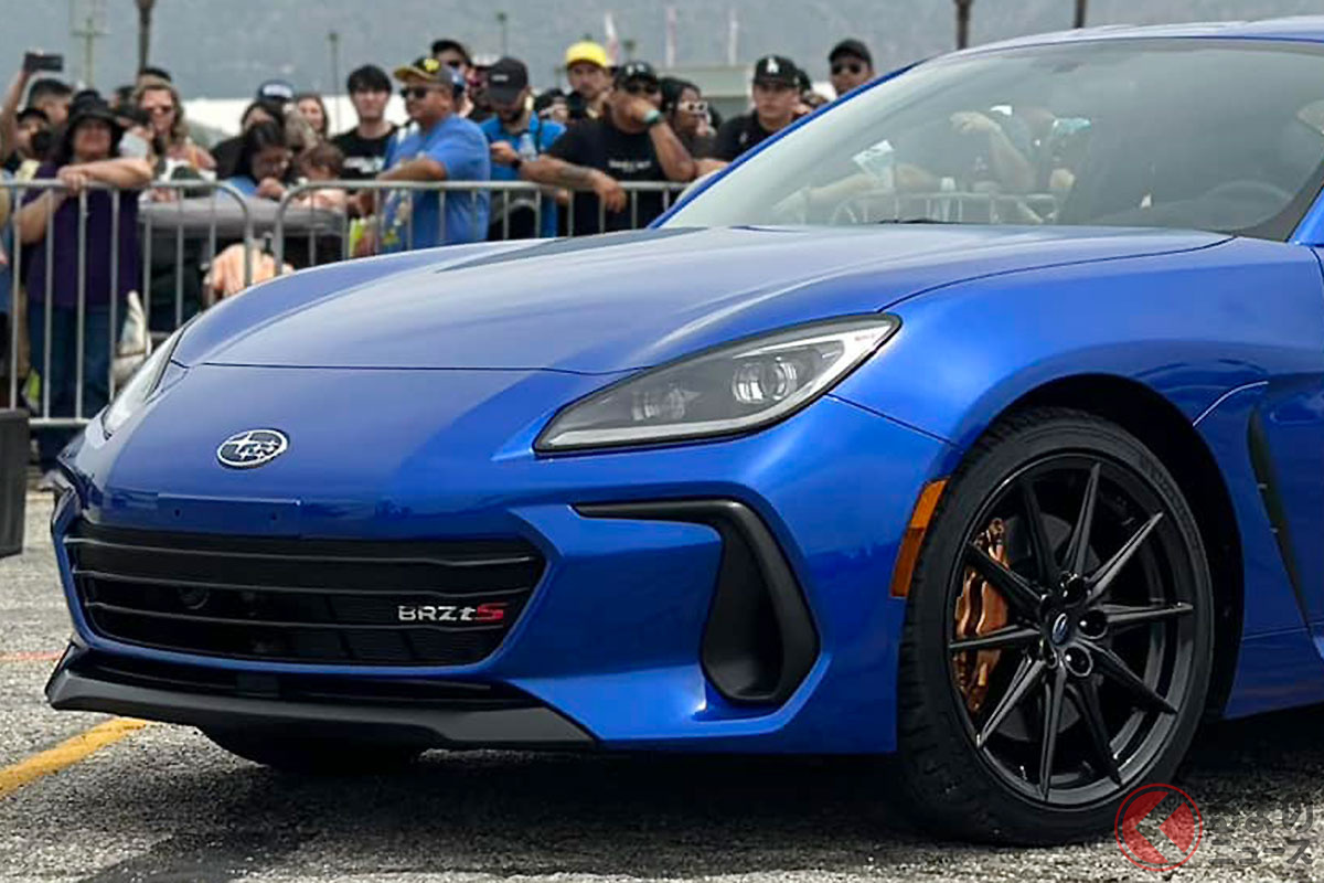 スバル「BRZ tS」初公開!(米国スバルSNSより)