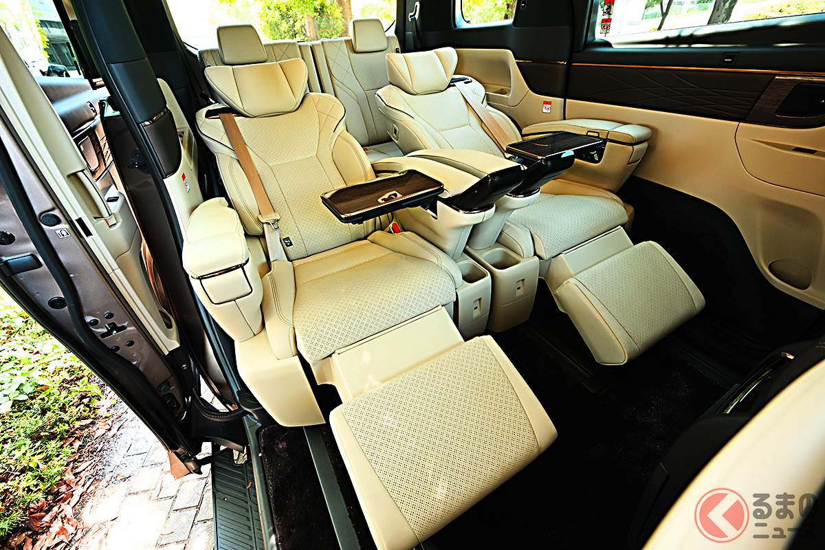 乗員をもてなす気配り設計を多数採用