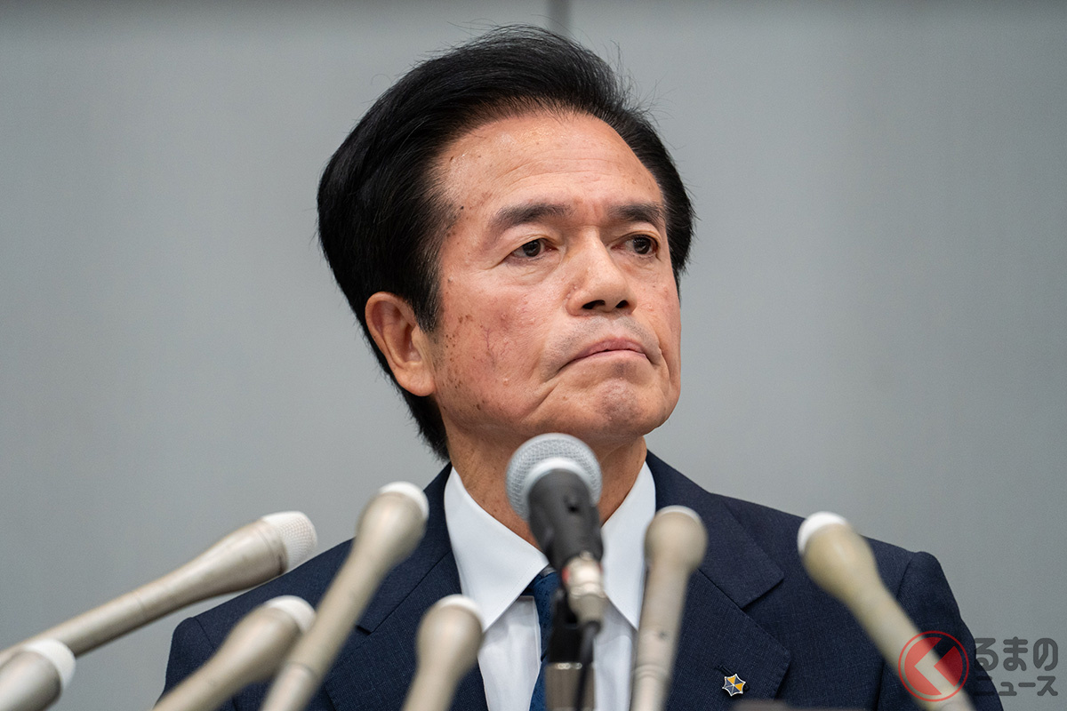 7月26日付で辞任した兼重宏行前社長(撮影:加藤博人)