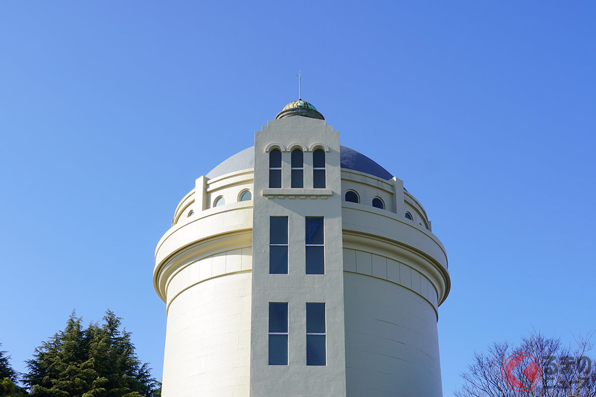野方配水塔は災害用の給水槽として利用されている