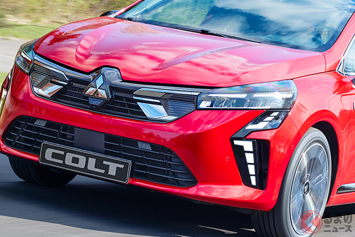 精悍マスクがカッコいい! 今秋に欧州で発売予定の三菱 新型「コルト」
