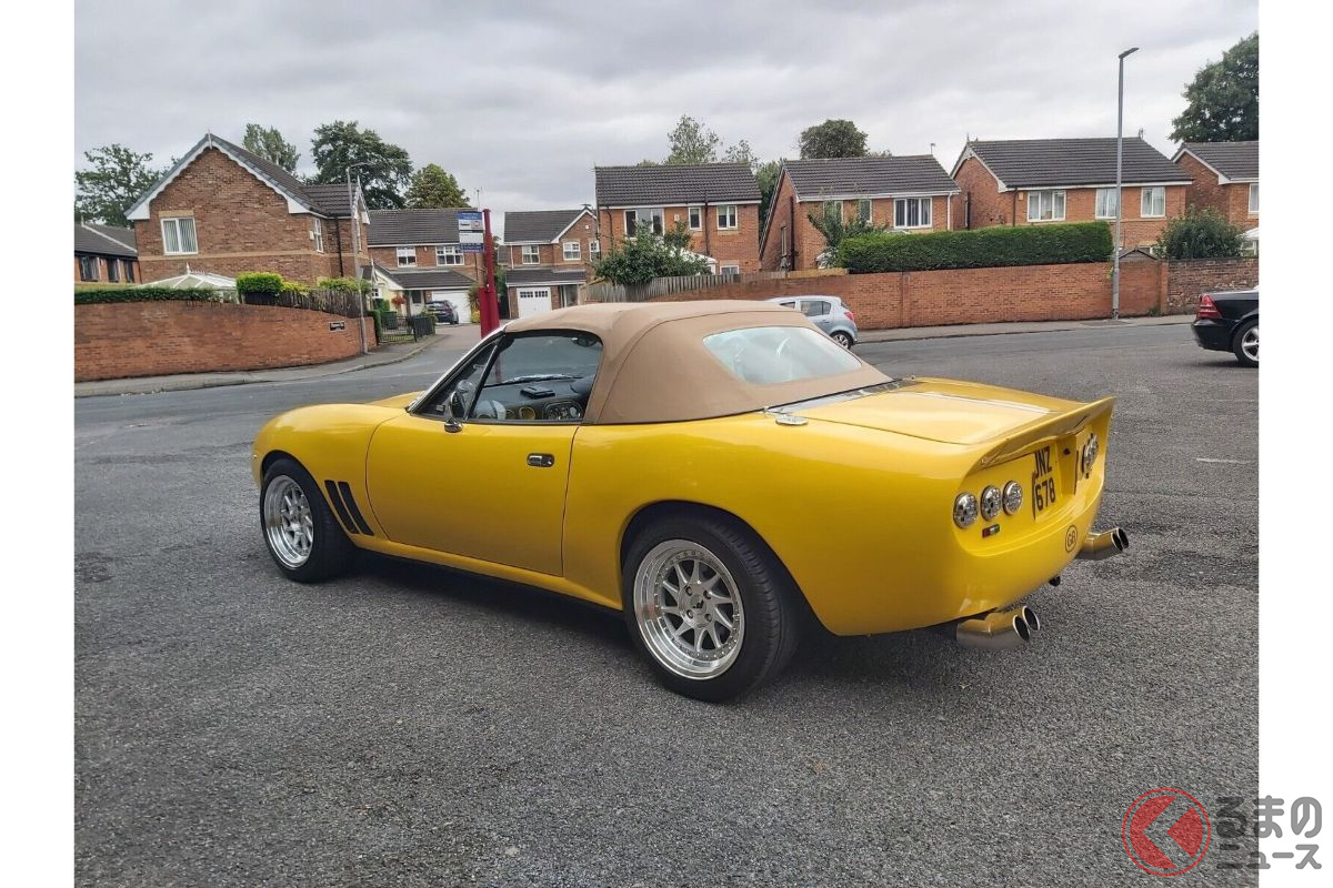 幌を見るとマツダ「ロードスター」の面影がある?(Photo:eBay Inc.)