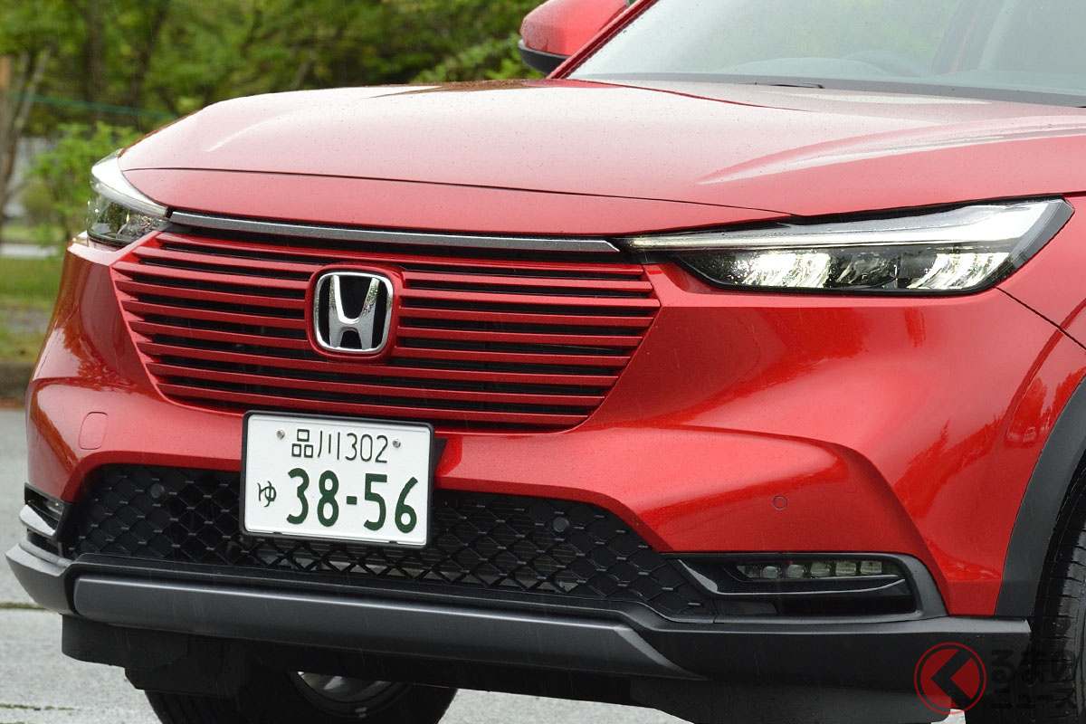 デザインが高く評価されているホンダ「ヴェゼル」