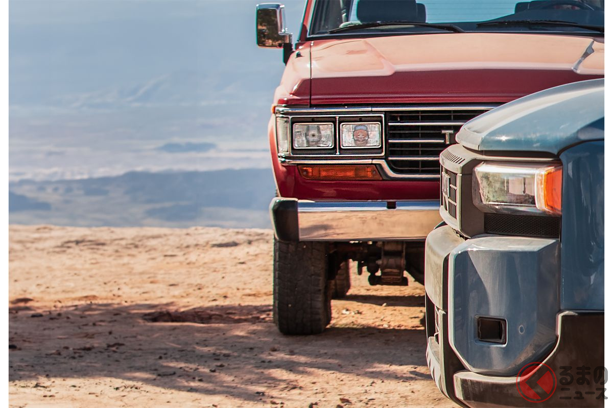 過去のランドクルーザーを踏襲したデザインとなるのか