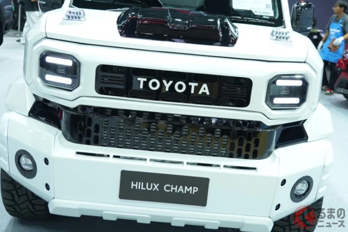 Toyota Hilux Champ Custom Builds Showcased at Bangkok Motor Show: Rugged Design with Aggressive Bumpers and Fenders!