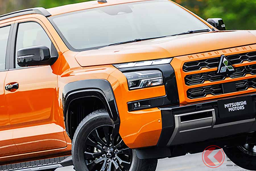 三菱の新型ピックアップトラック「トライトン」
