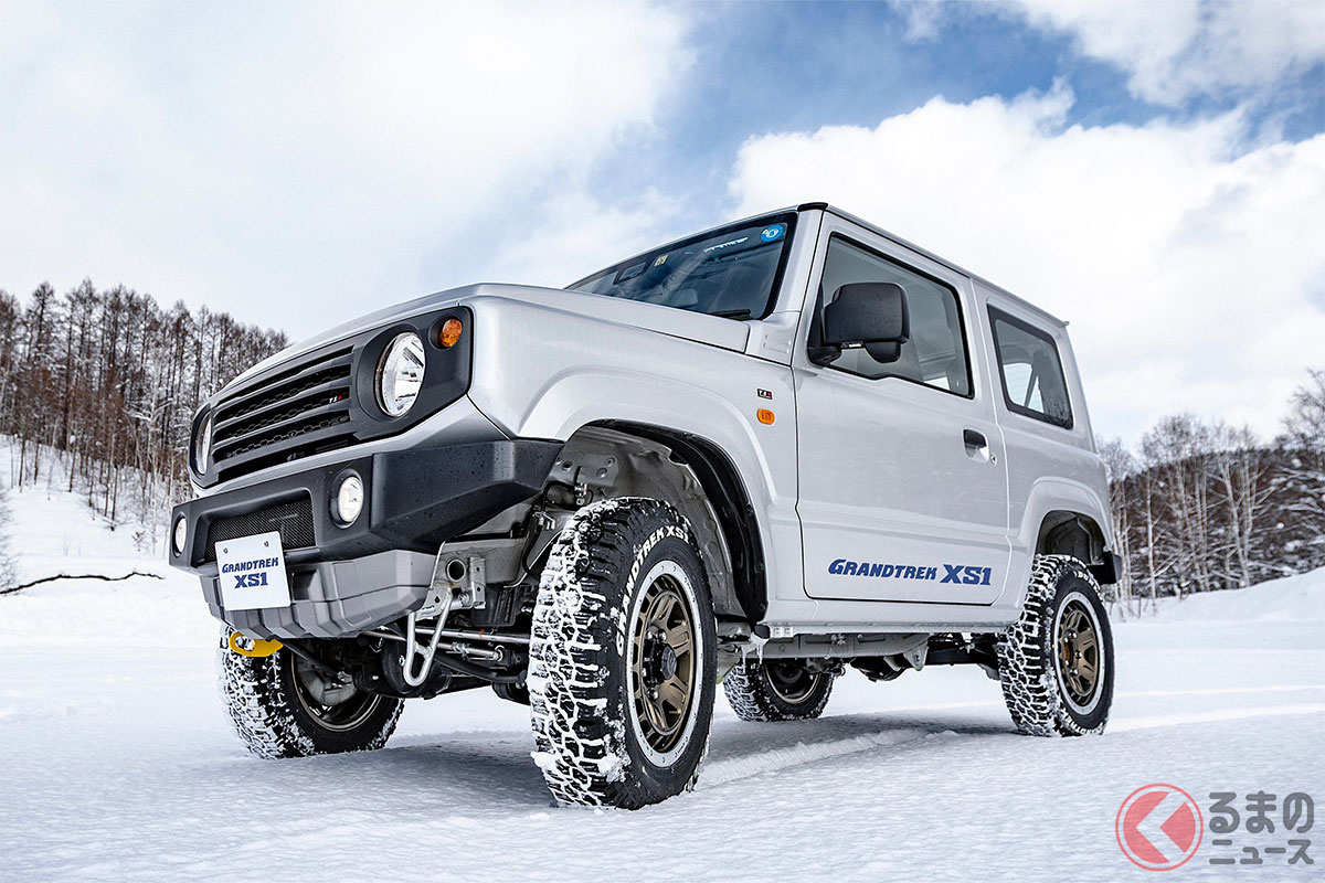 ダンロップ「GRANDTREK XS1」はジムニーなどの小型SUVに適合する