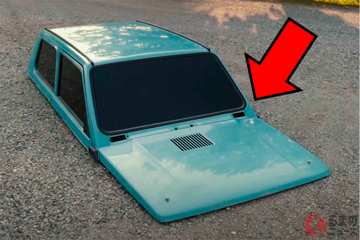 なにこれ、車が地面にめり込んでる!? Carmagheddonが作成したシャコタンすぎる車(Photo:Carmagheddon)