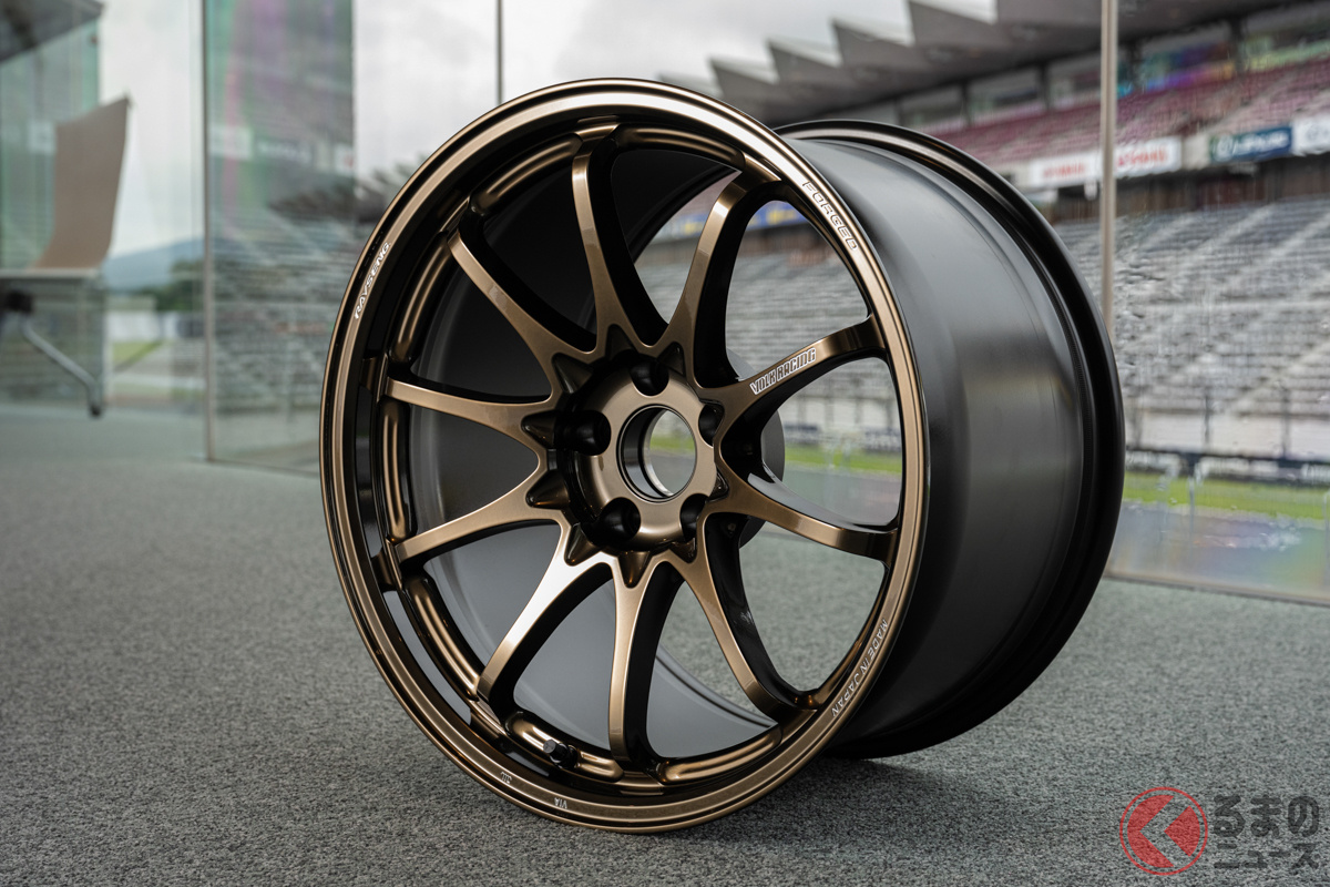 RAYS「VOLK RACING」の新作「CE28N-plus」シャイニングブロンズメタル カラー