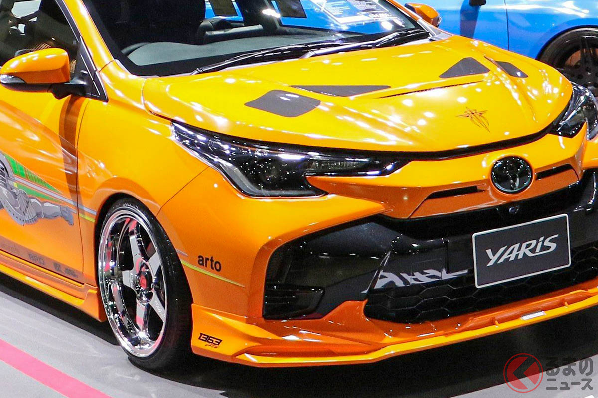 バンコクオートサロン2023にトヨタが出品したトヨタ「YARIS FAST LINE」
