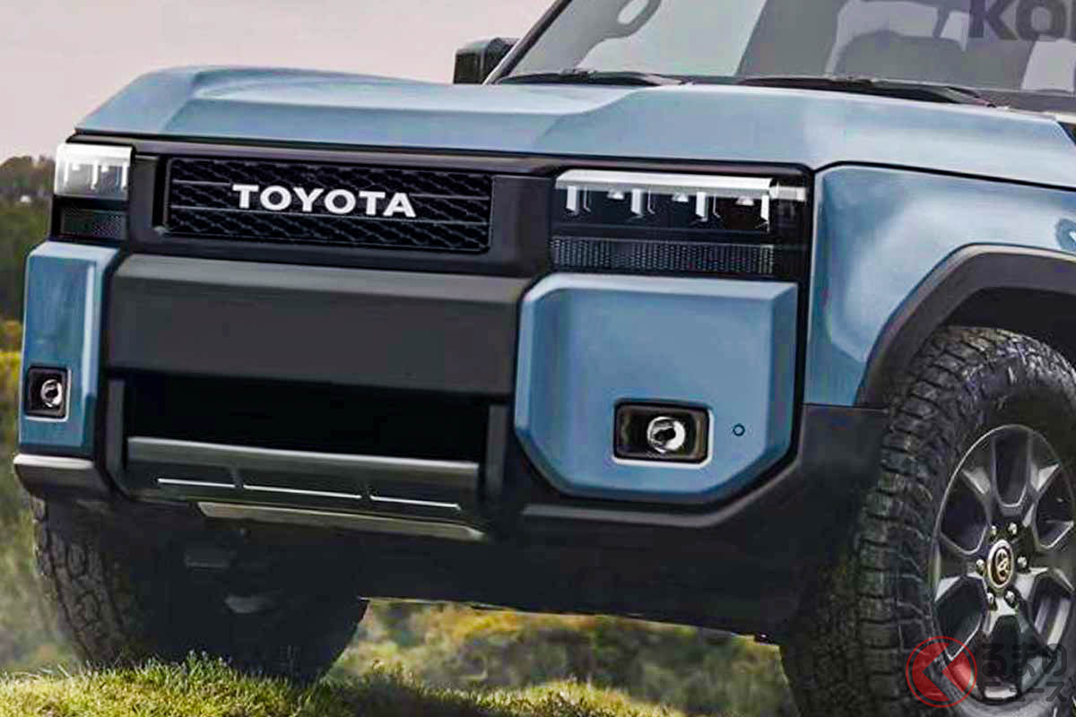 トヨタ新型「ランドクルーザープラド」の予想CG(Photo:kelsonik)