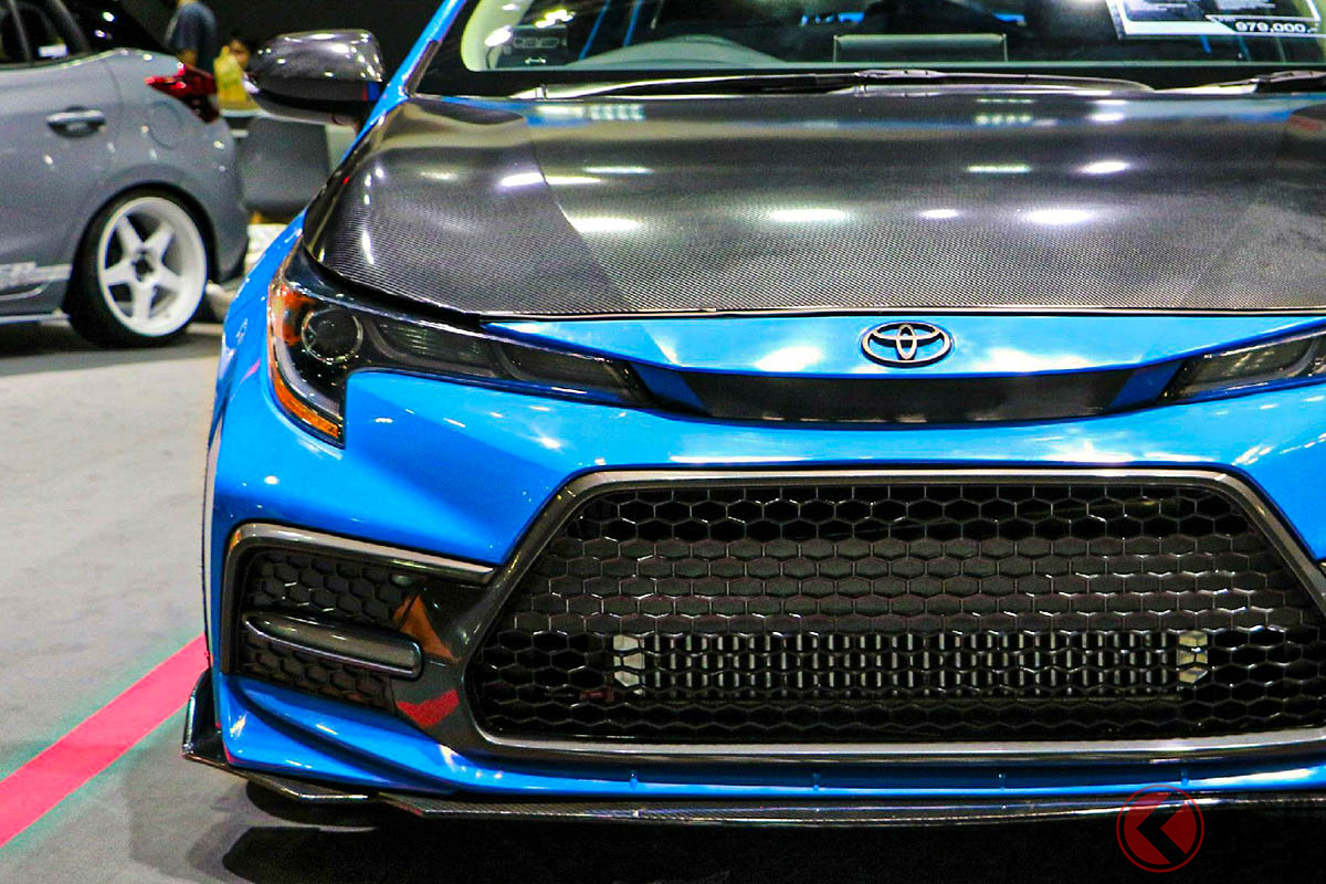 ド迫力のUSDM仕様! トヨタ「Corolla ALTIS USDM TURBO」