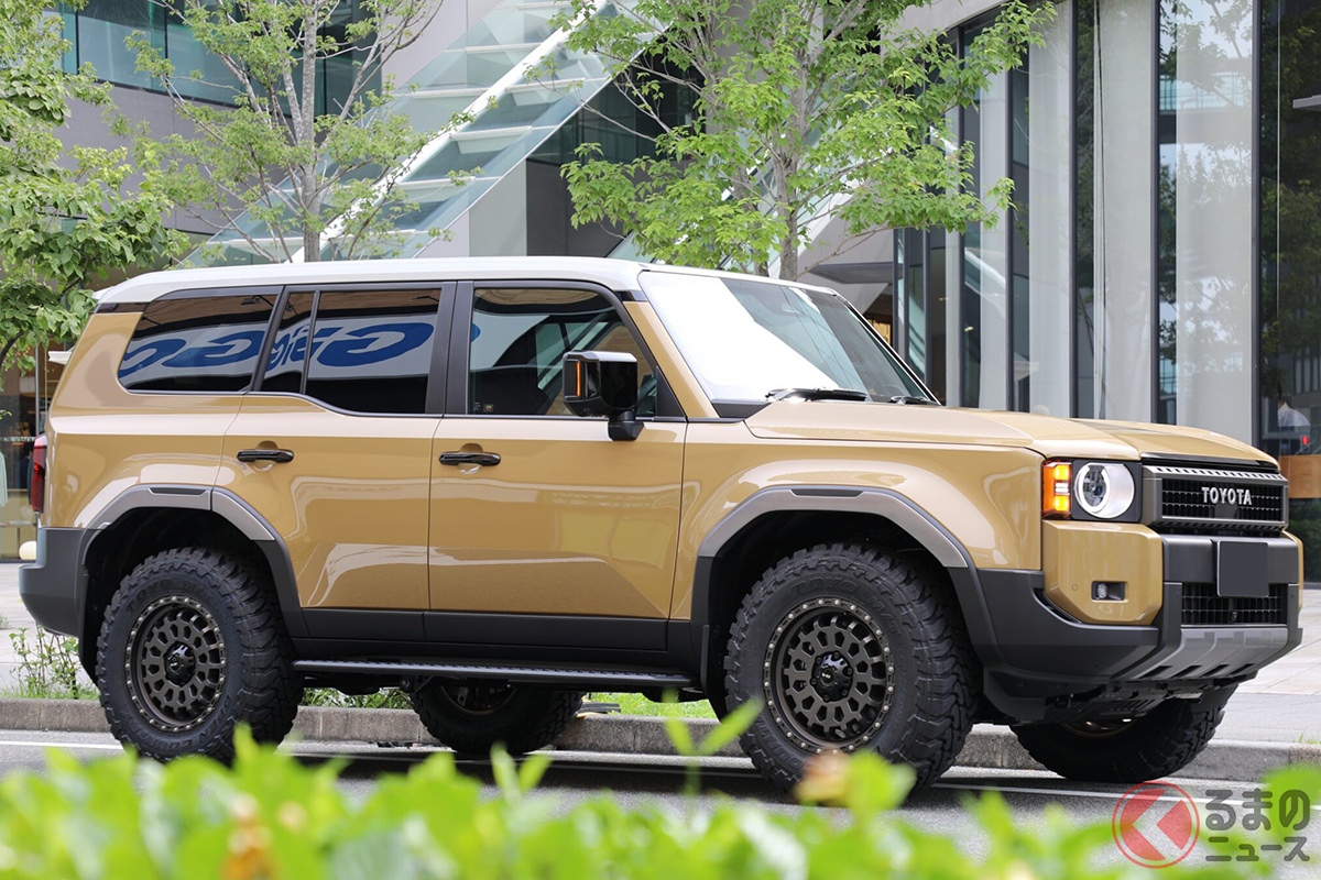 18インチの「Air/G VULCAN」を履くトヨタ ランドクルーザー250