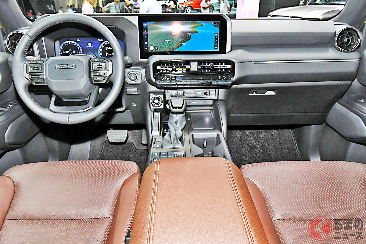 新型「ランクル250」の内装はいかに