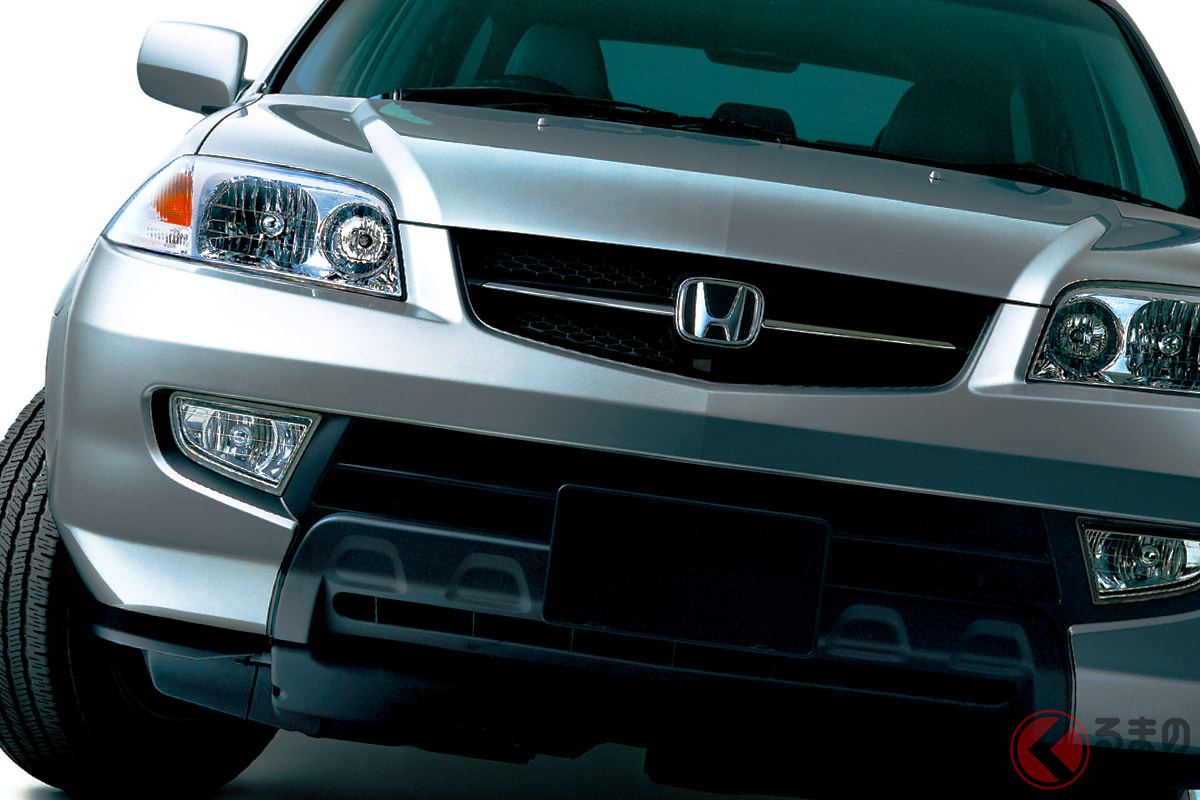 全幅約2mの巨大SUV! ホンダ初代「MDX」