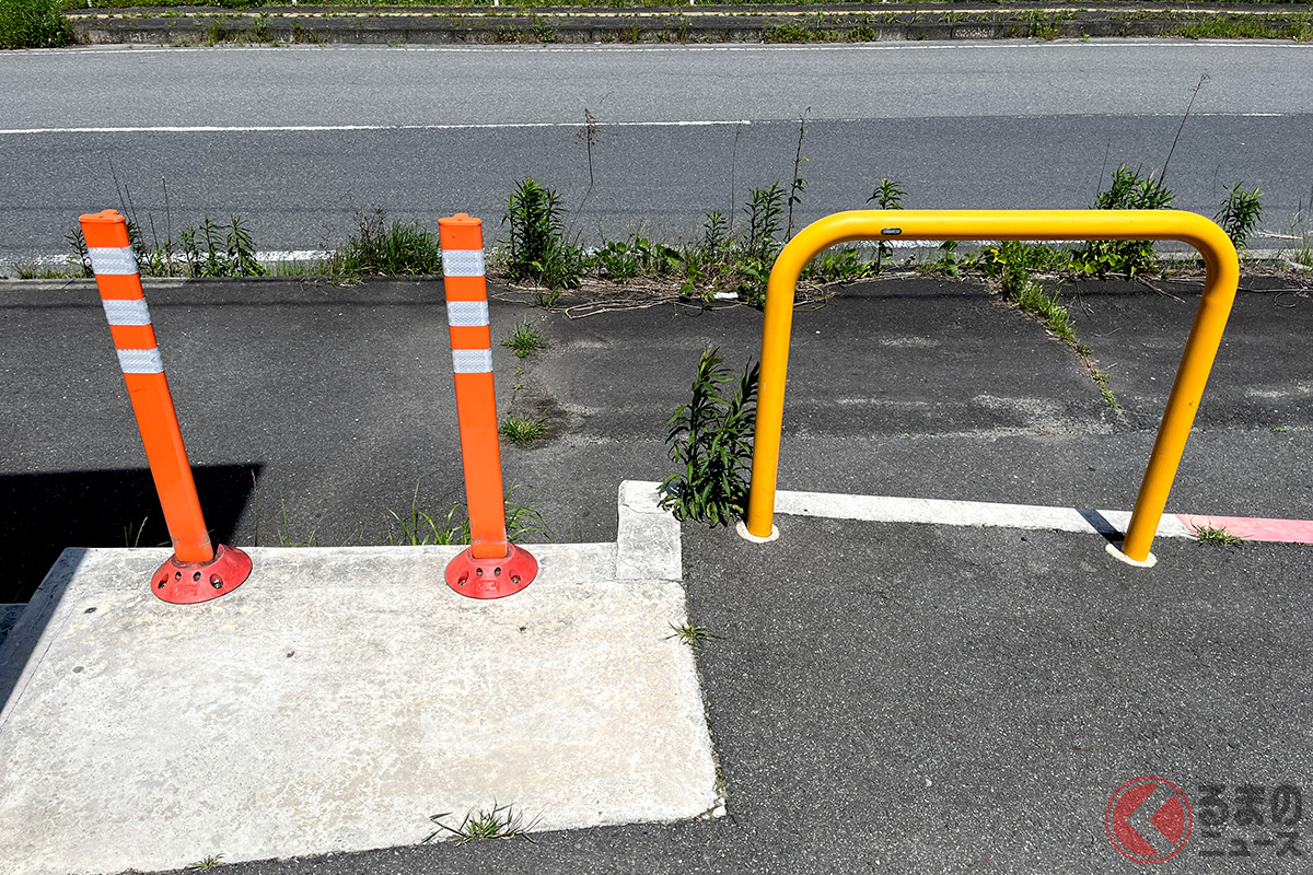 道路には様々「人」と「車両」を守る設備が存在する