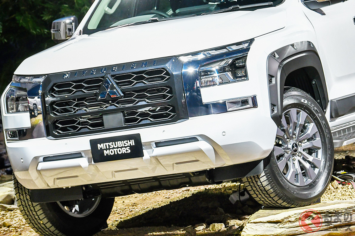 7月26日に世界初公開された三菱 新型「トライトン」ワールドプレミア会場で披露された「シグネチャースタイリングパッケージ」