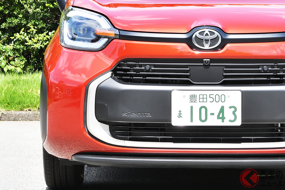 ハイブリッドミニバンでは最安の「シエンタ」