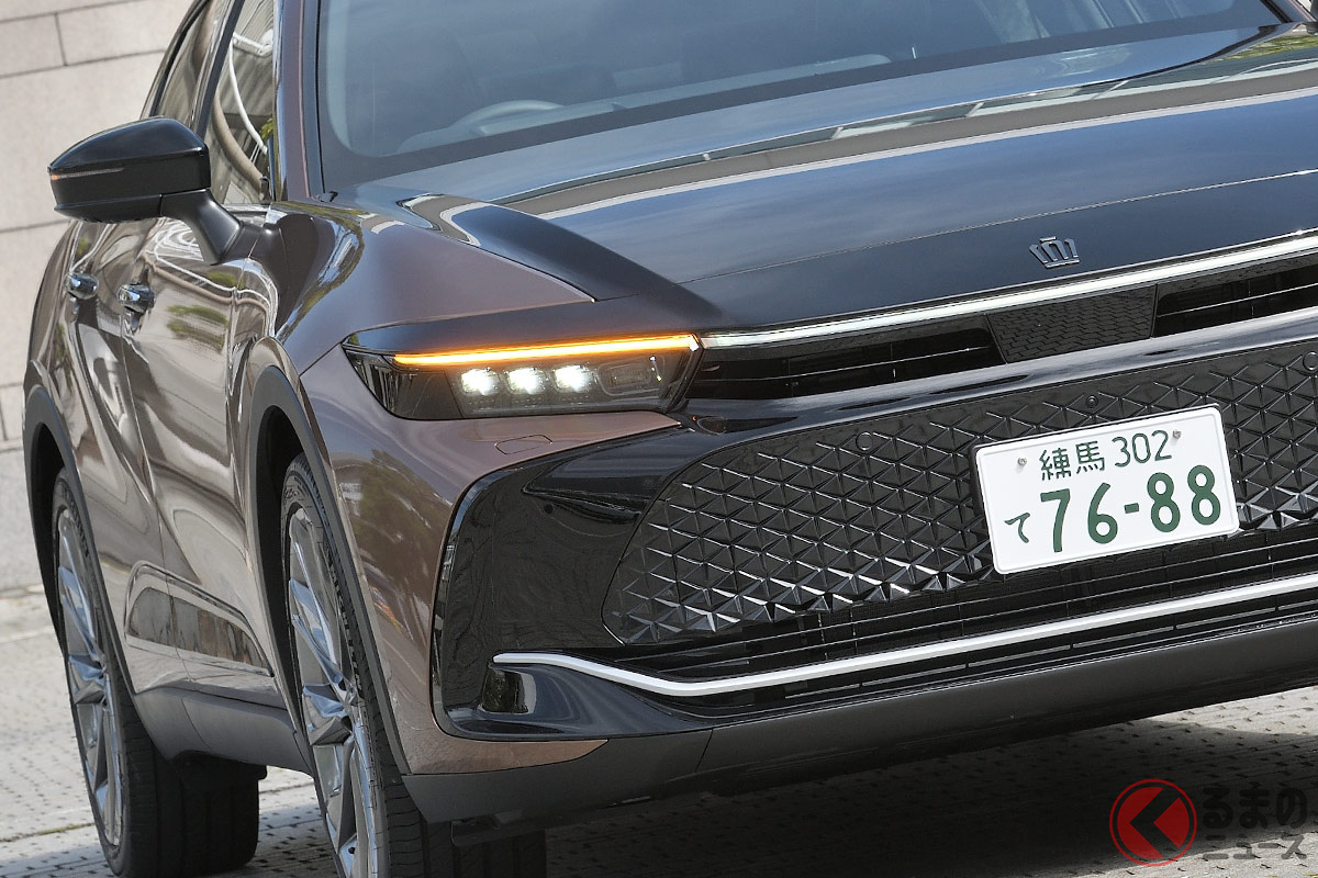 1年経って見慣れた「クラウンクロスオーバー」めちゃカッコ良かった!