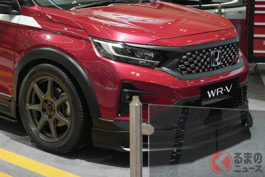 エアロを装着したホンダ「WR-V」