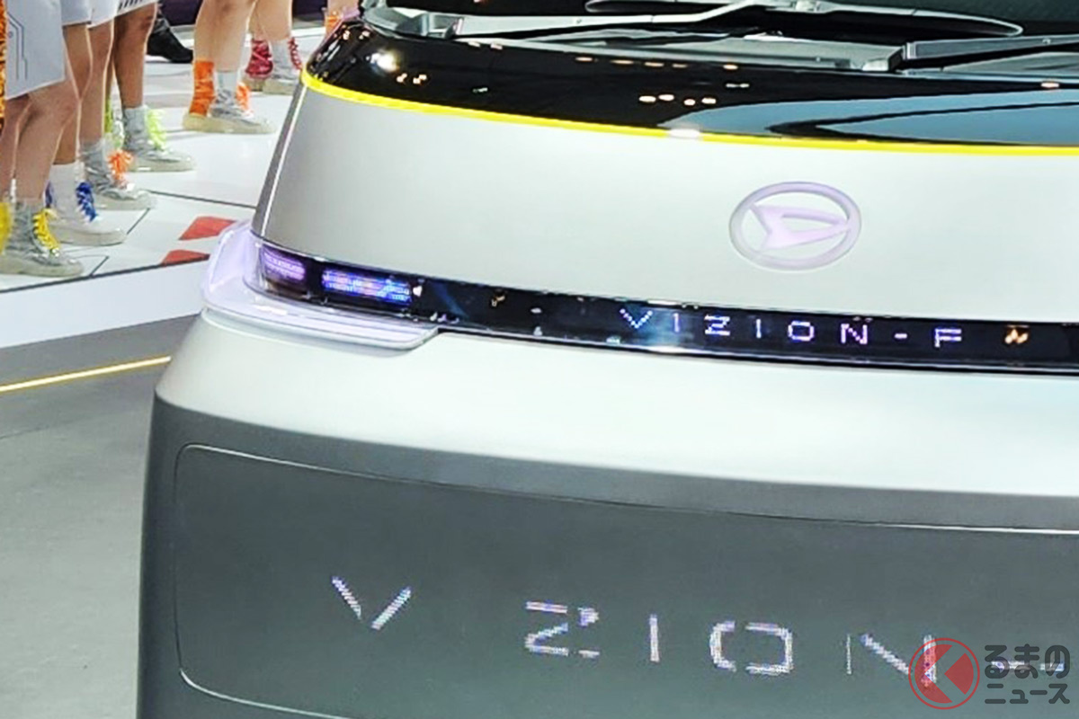 ダイハツのコンセプトカー「VIZION-F」（画像：ダイハツインドネシア 公式X(@DaihatsuInd)より）