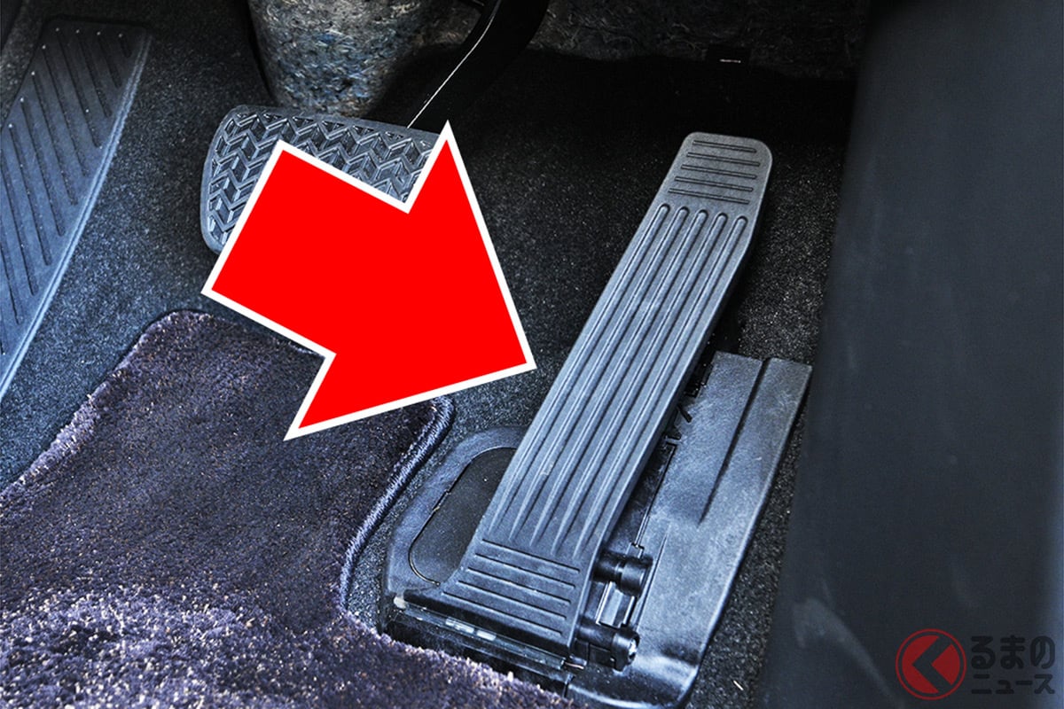 疲れにくいという利点がある「オルガン式ペダル」