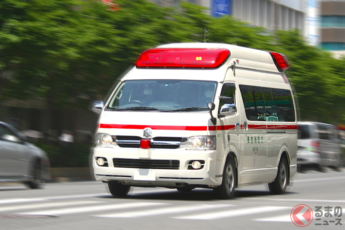 緊急車両と接近しても慌てないで!