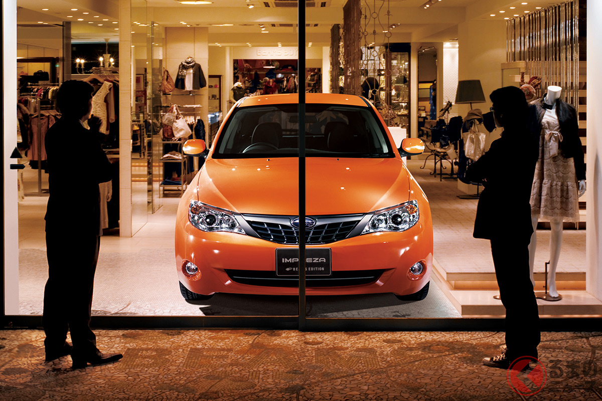 上質に仕立てた「インプレッサ BEAMS EDITION」