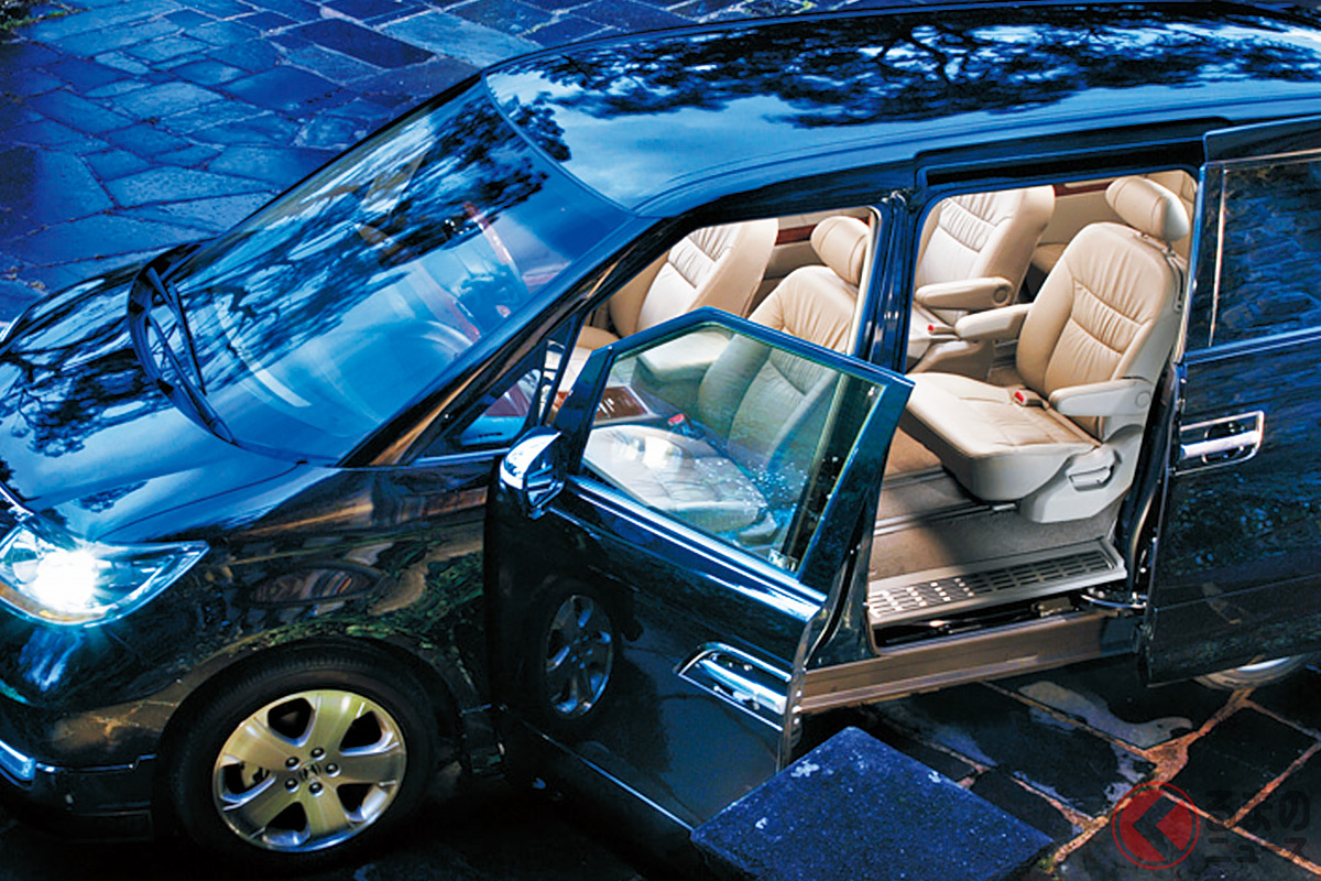 ホンダ「エリシオン」に2006年追加された豪華最上級仕様「エリシオン プレステージ」