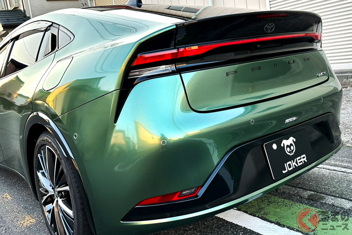 なにこのボディカラー!? 新型プリウスが更に際立つ仕様とは