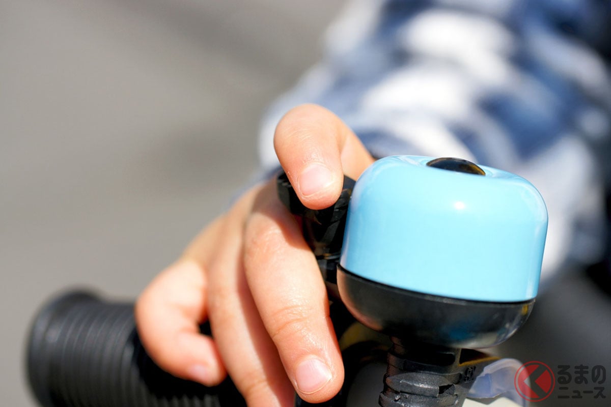 自転車が歩道で歩行者に「ベルを鳴らす行為」 これNGです!