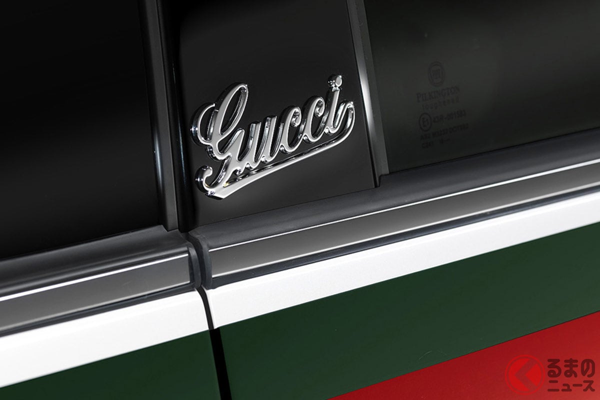 内外装にGUCCIが盛り込まれたコンパクトカー!?